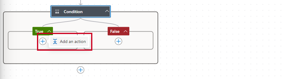 add an action button.