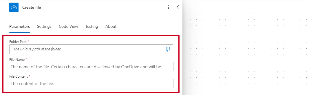 create file fields.