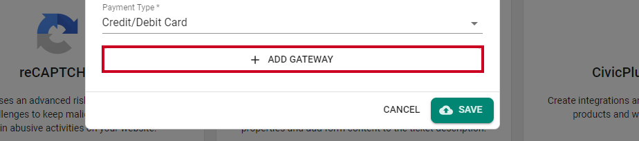 add gateway