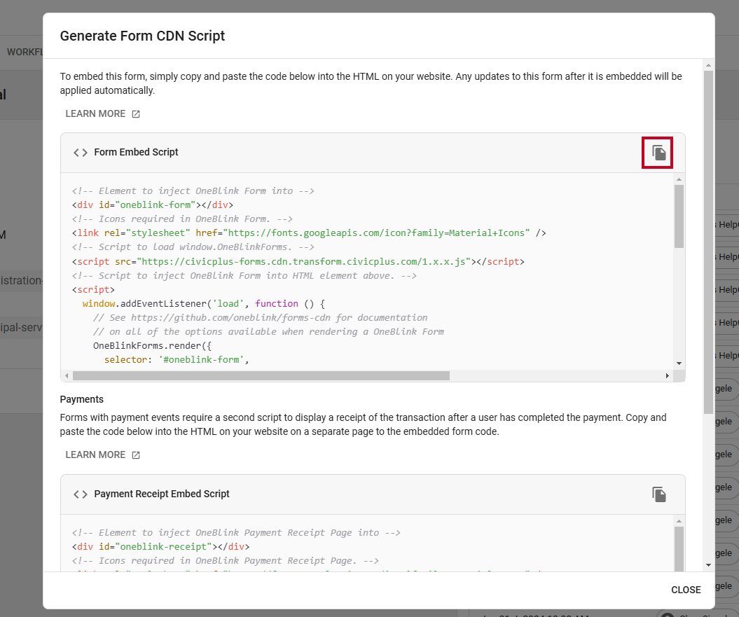 copy script