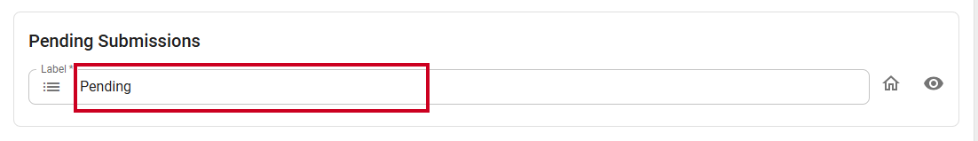 edit label