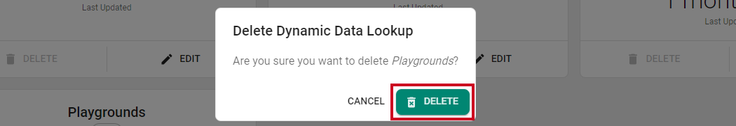 confirm delete pop-up.