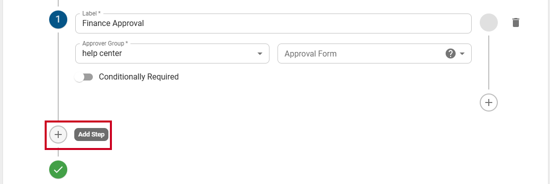 add step