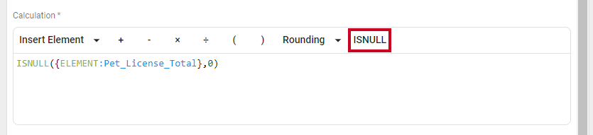 isnull values example.