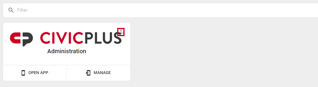 Three dot icon.