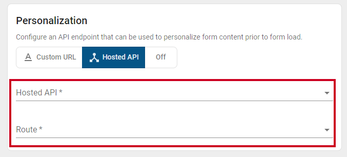 hosted api fields.
