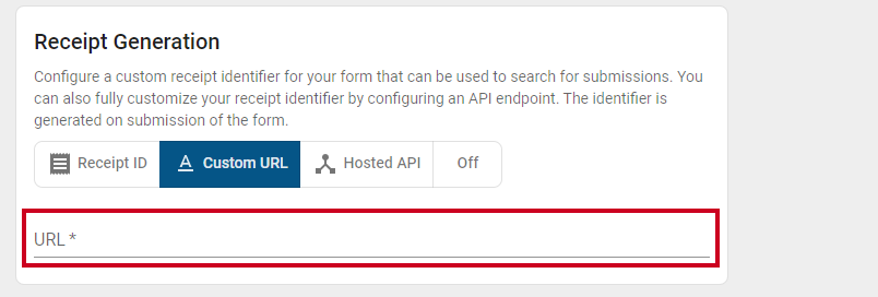 url field.