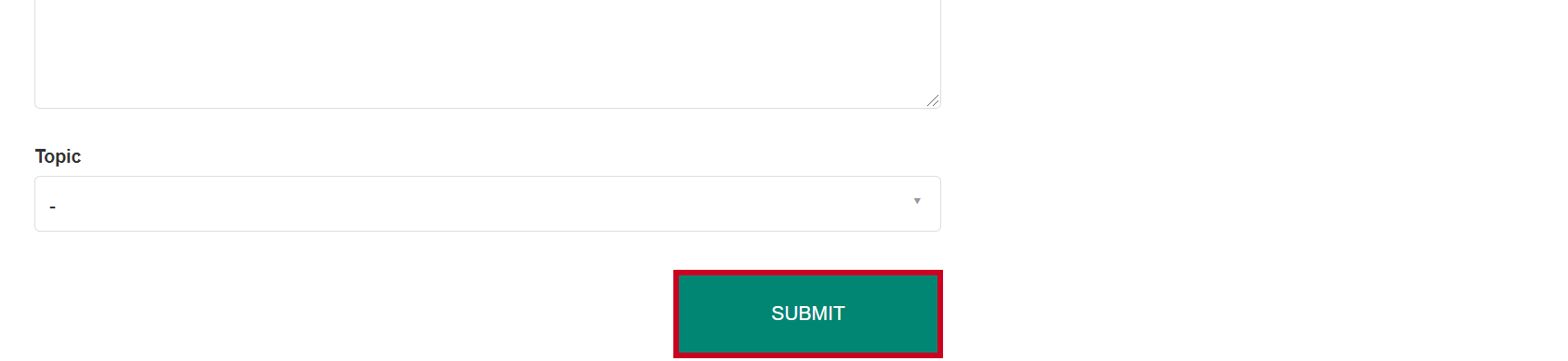 optimize submit new request