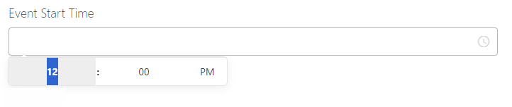 Time Element Example.