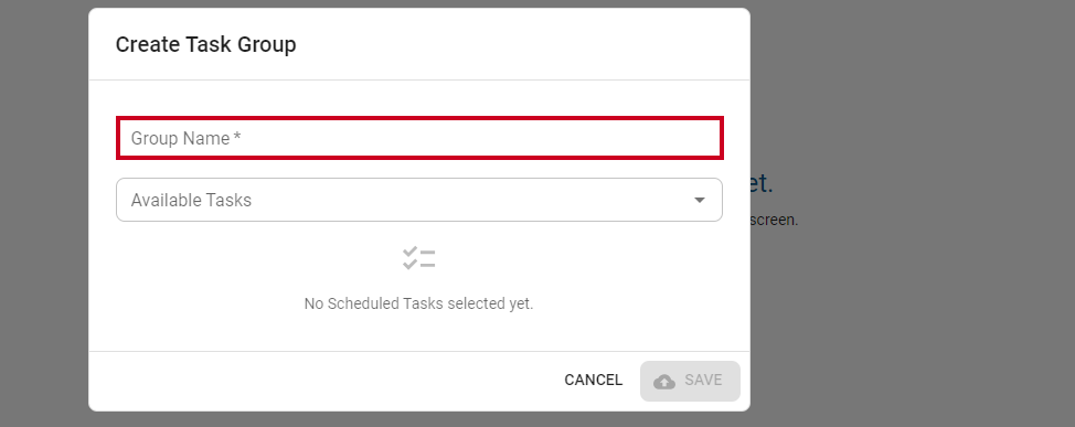 Group Name field.