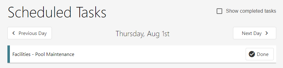 Scheduled Tasks example in app.