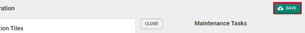 Save button.