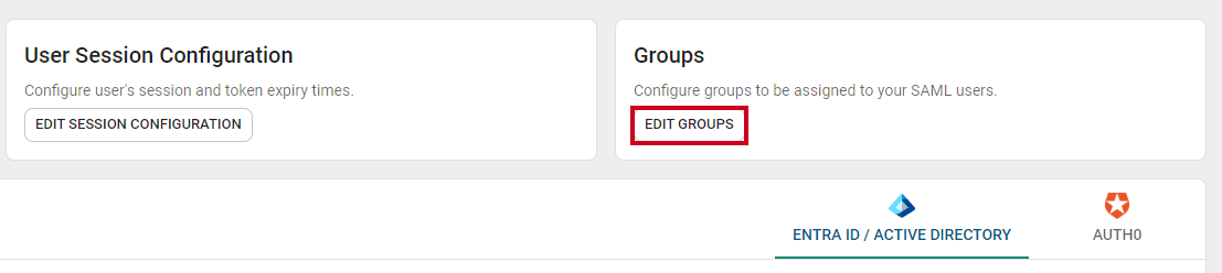 Edit Groups.