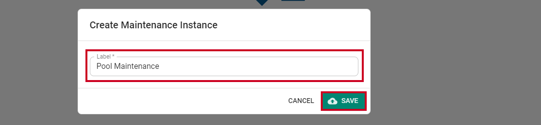 Instance label.