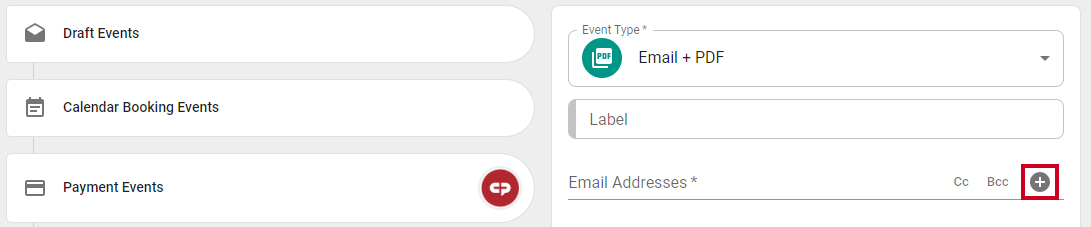 Email plus sign.