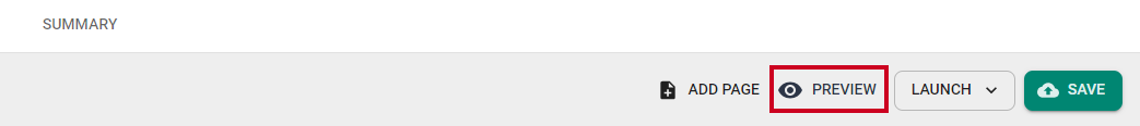 Preview button.
