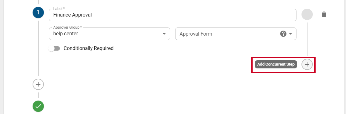 Add concurrent step.