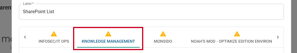 SharePoint environment.
