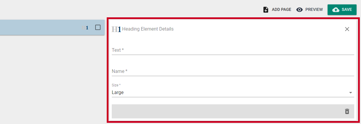 element details
