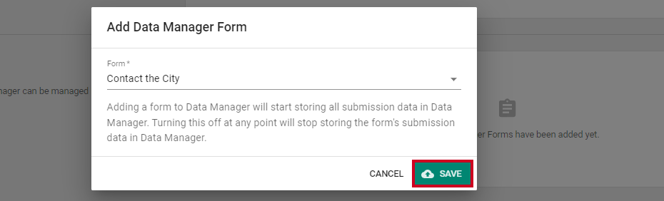 save form