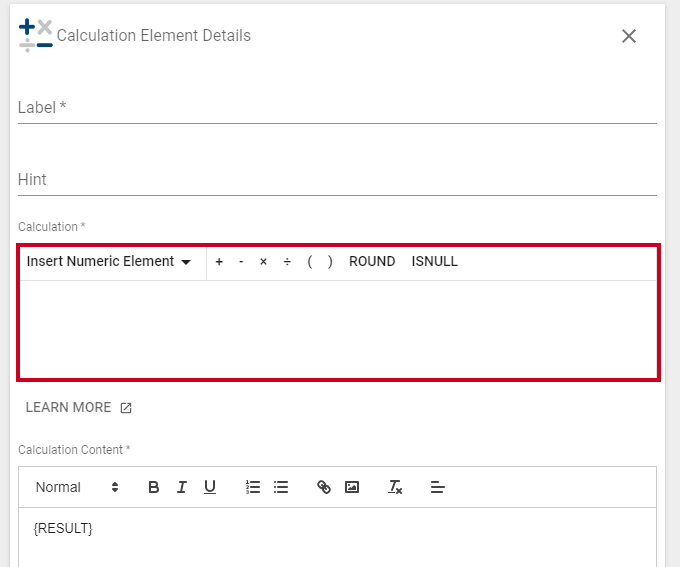 calculation