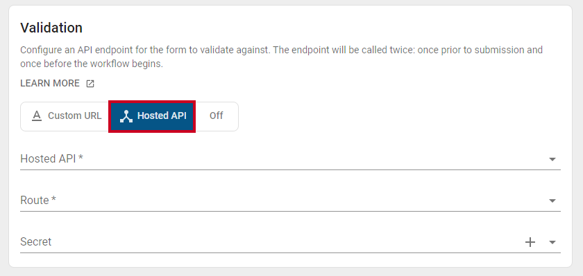hosted api