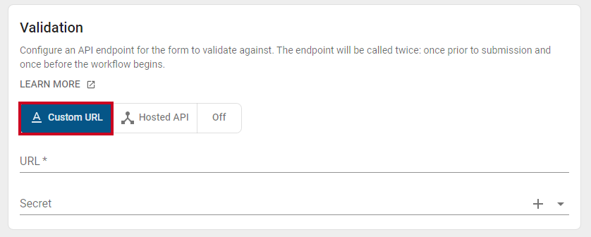 custom url